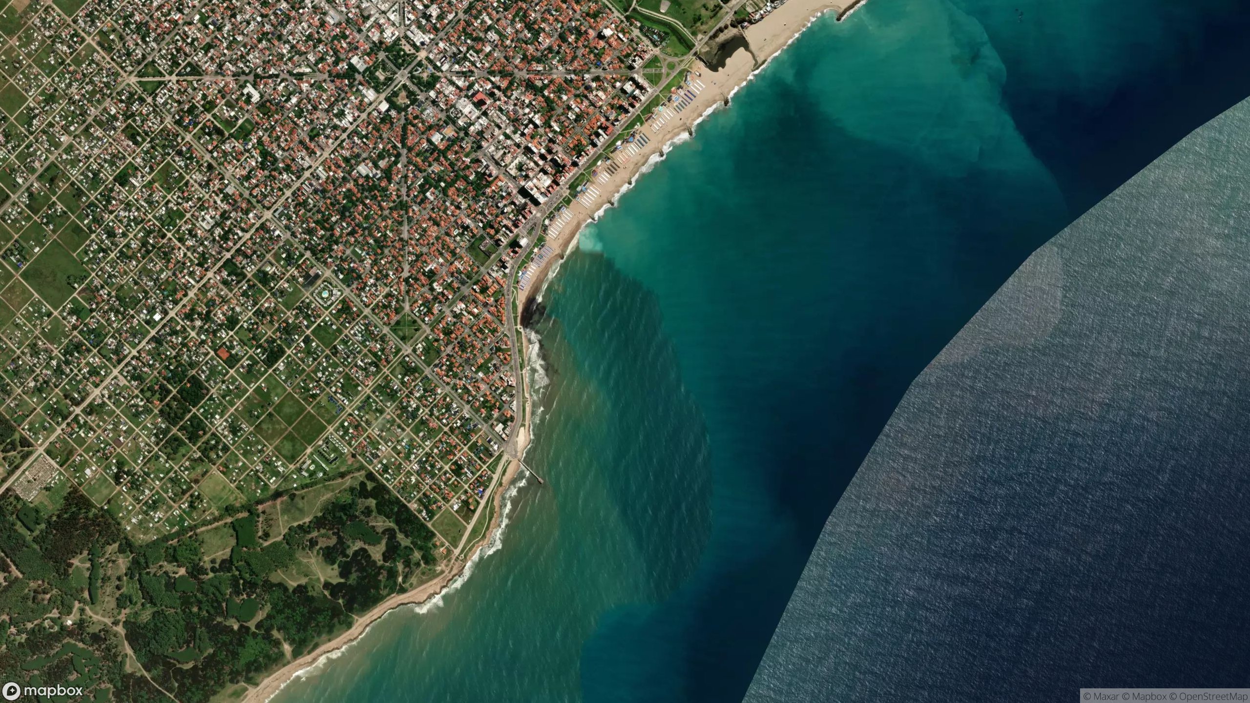 Surf scene from Argentina.