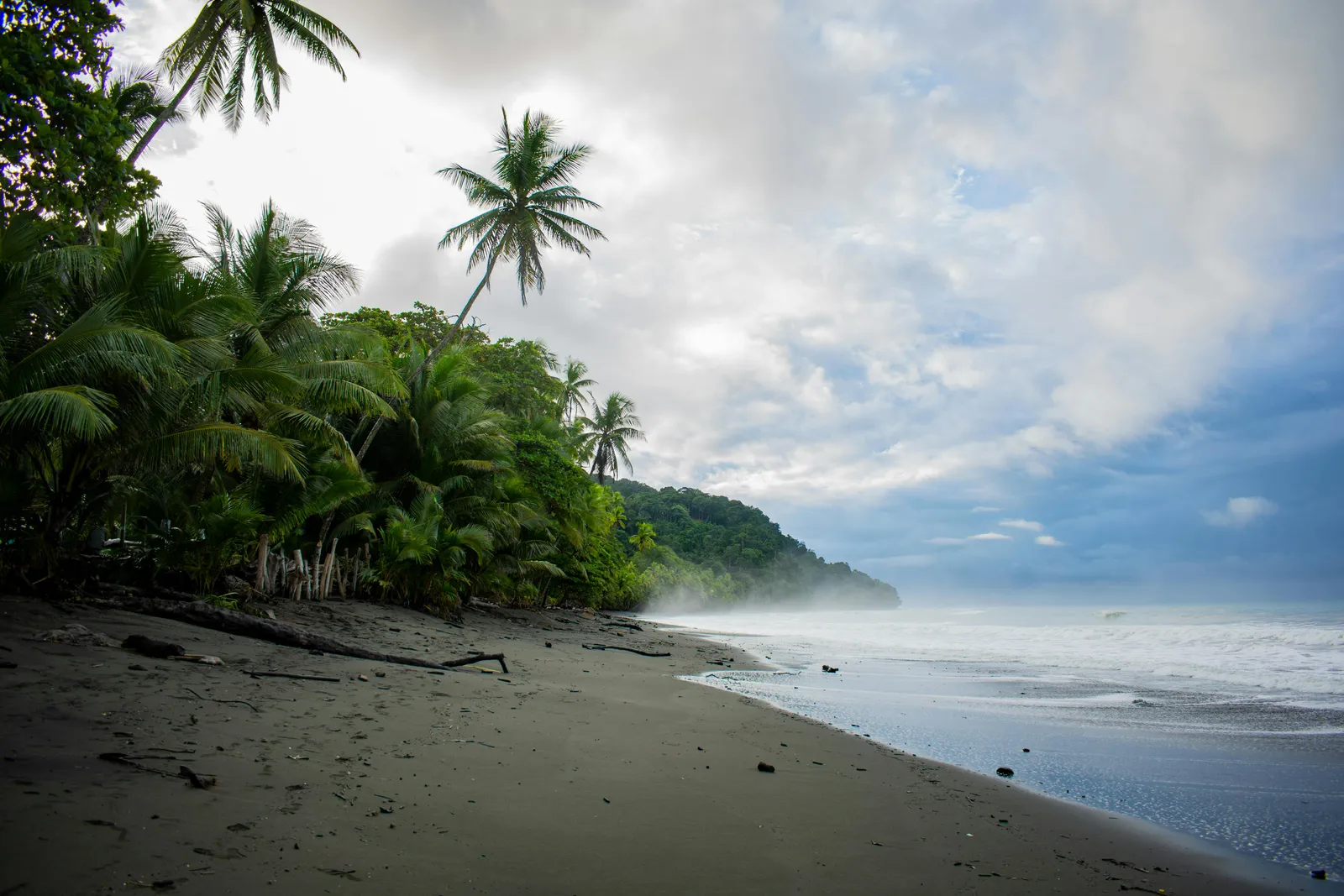 Surf scene from Costa Rica.