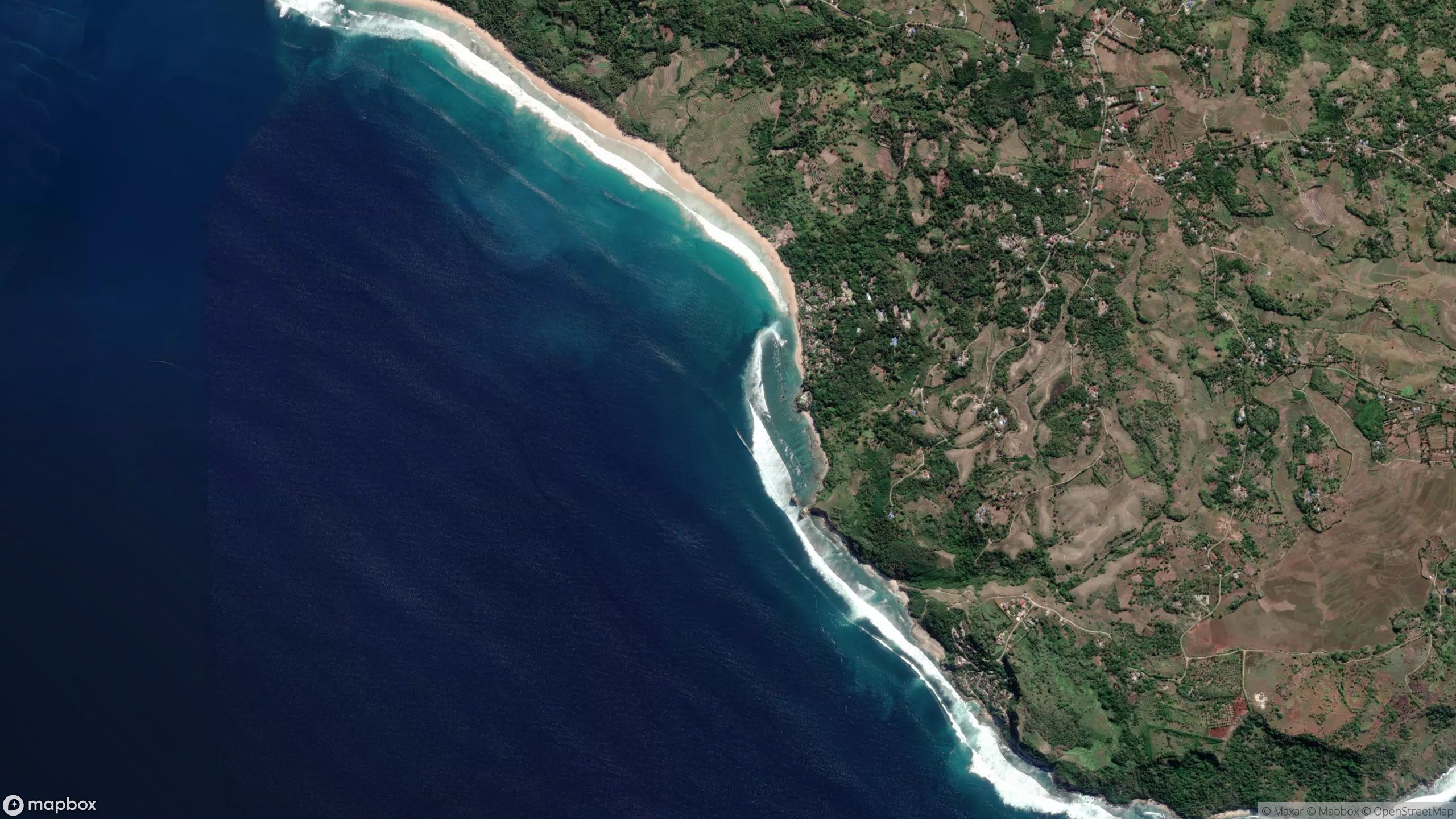 Surf scene from East Nusa Tenggara.