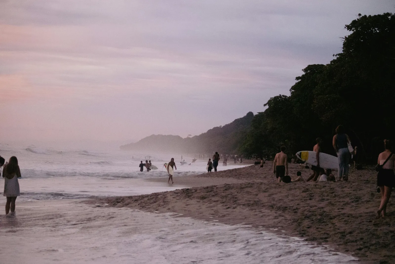 Surf scene from North Costa Rica.