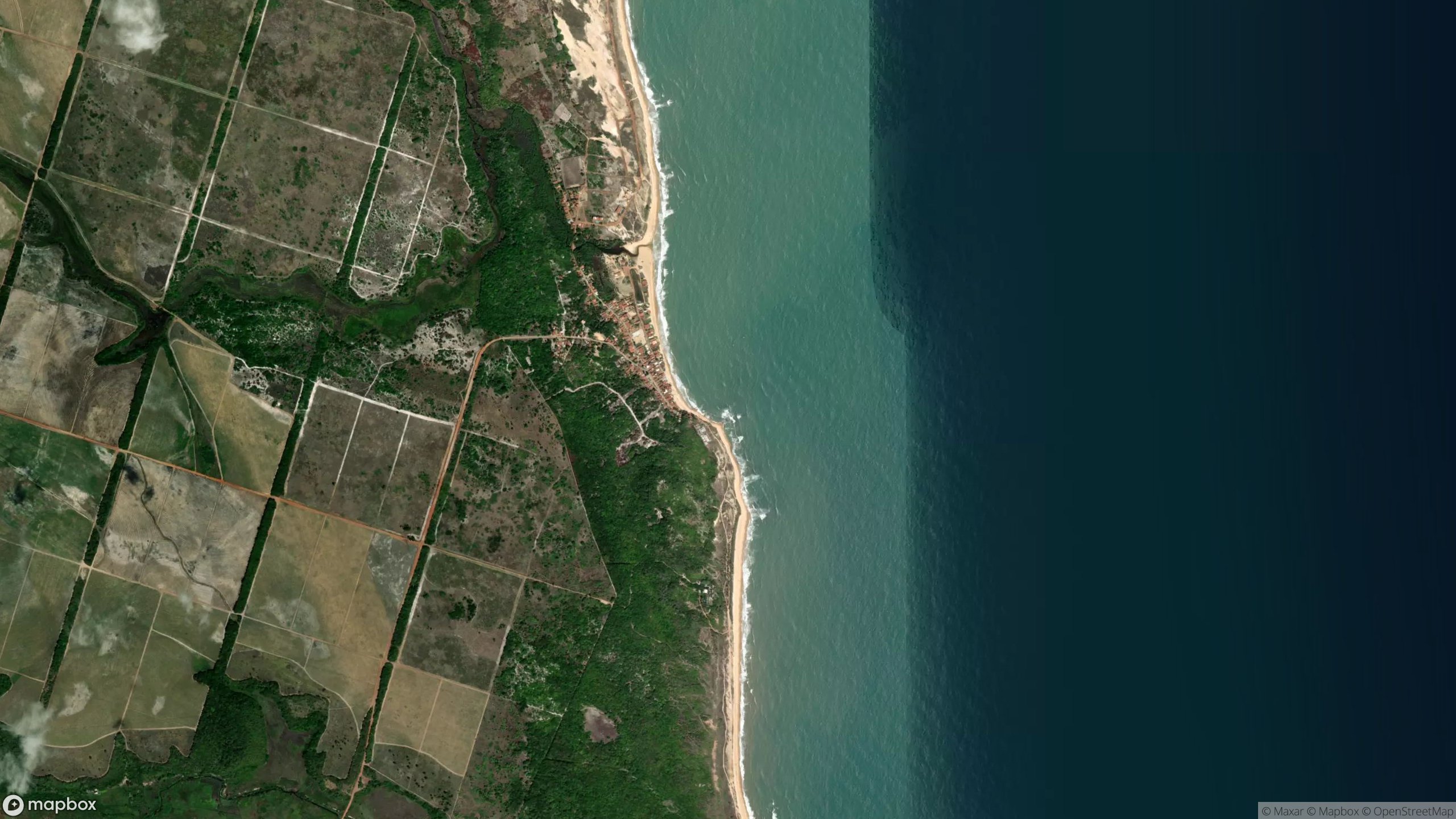 Surf scene from Rio Grande do Norte.