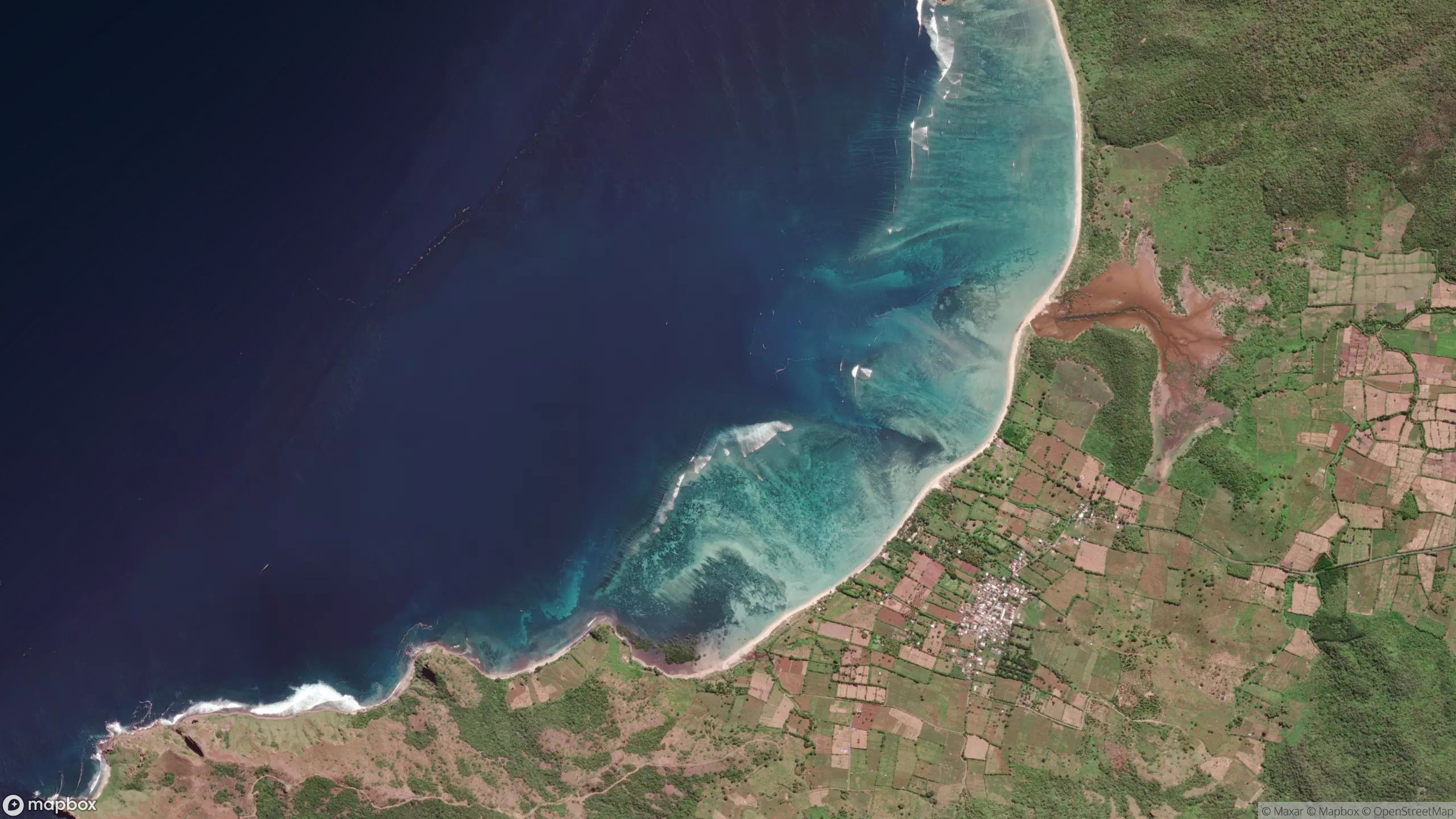 Surf scene from Sumbawa.