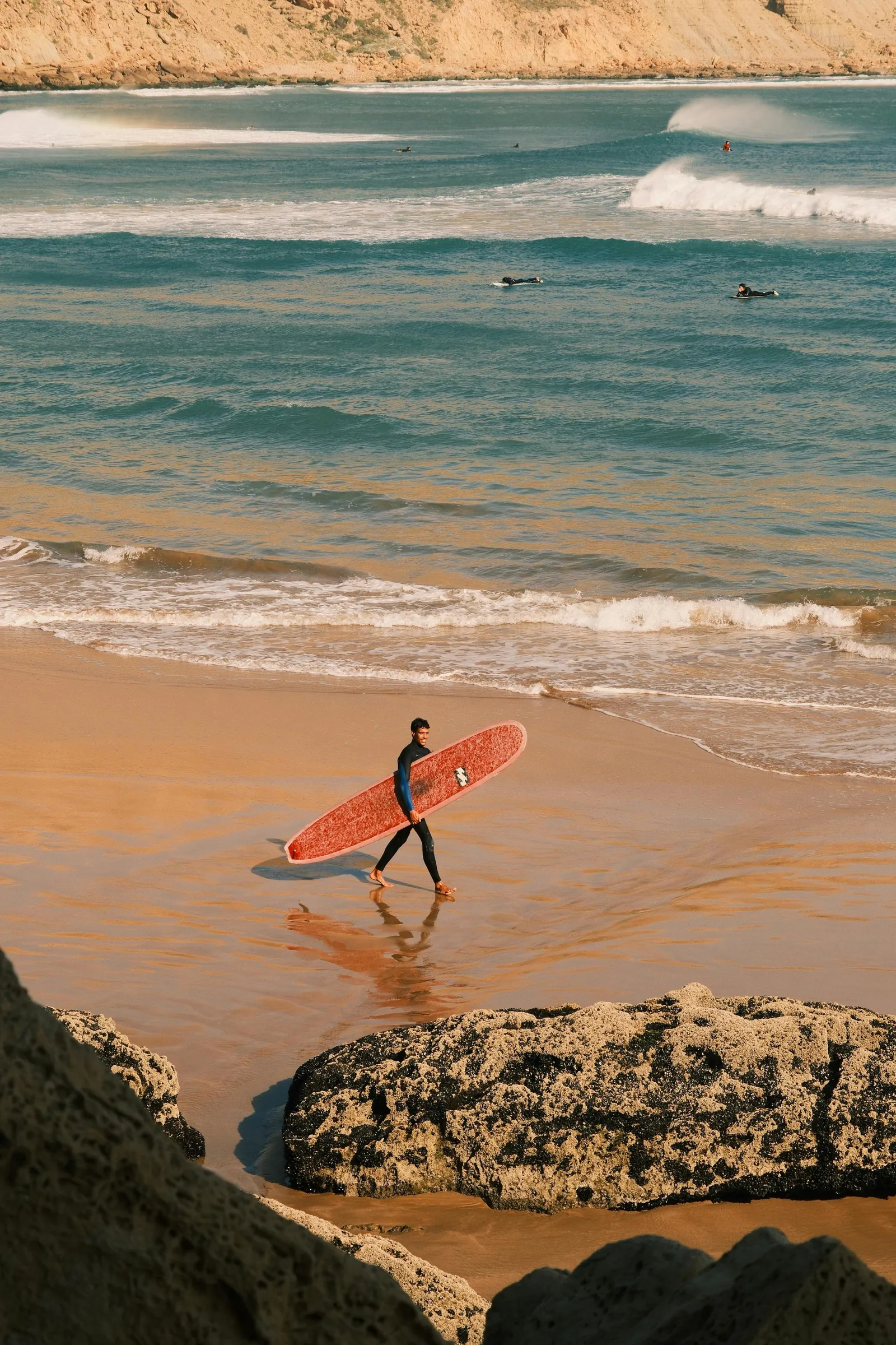 Surf scene from Zona Oeste Portugal.